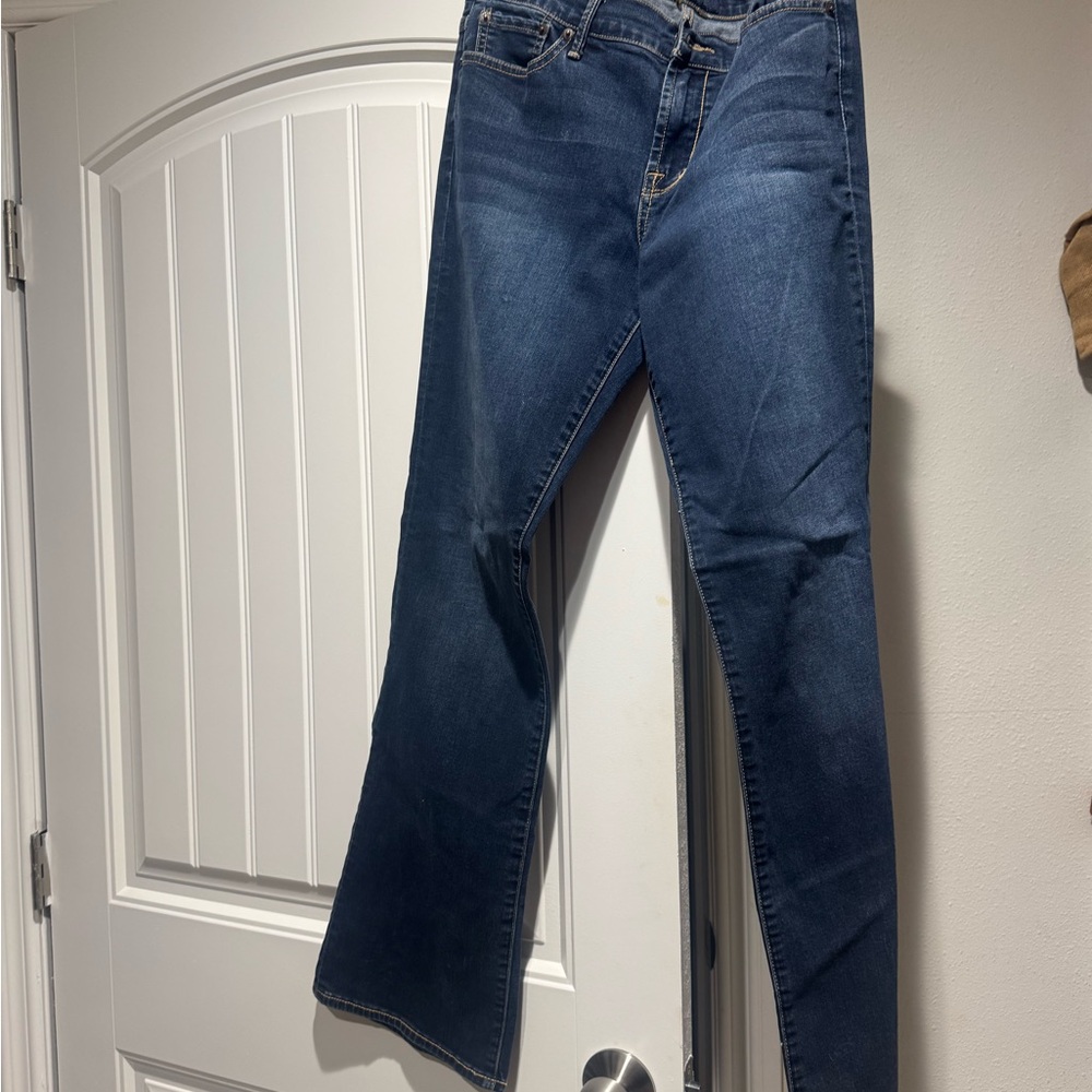 Lucky Brand Dark Blue Denim Jeans